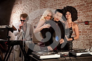 1970s Disco Music Party