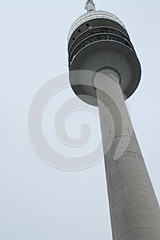 The 1972 Olympic Tower in Munich