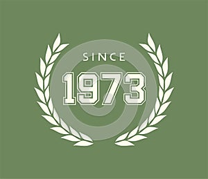Since 1973 message symbol