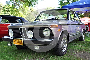 1974 BMW 2002 antique car