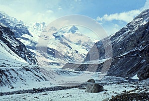 1977. India. Landscape near Rohtang-La.