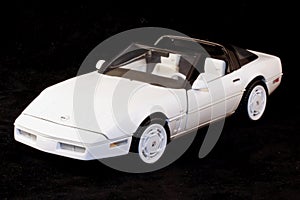 1988 White Chevrolet Corvette