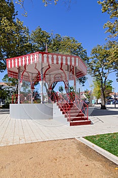 19th century Bandstand in the Republica Garden