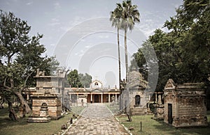 19th century cemetery in Guadalajara