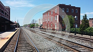 19th Century Railroad Station Building in Manassas