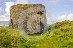 A 19th century round Martello tower fort in Londonderry