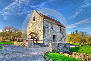 19th century watermill photo