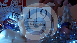 19th December Date Blocks Advent Calendar