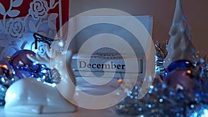 1st December Date Blocks Advent Calendar