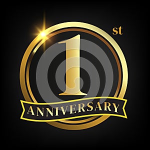 1st golden anniversary logo