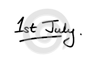 1st July