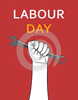 1st May Labour Day concept design background