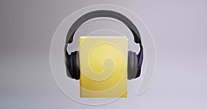 2 animations rotate the audiobook and  camera zoom.