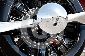 2 blades plane propeller