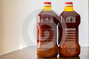 2 Bottles of Red palm oil used for cooking