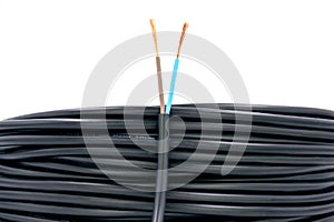 2 cores PVC insulated electrical cable