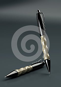 2 executive style pens