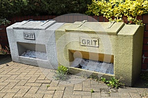 2 Grit Bins