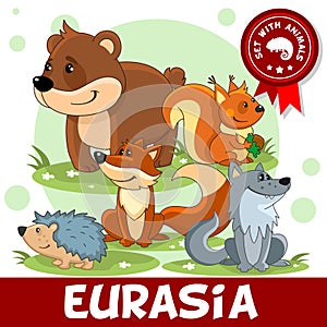 2 part. Animals of Eurasia.