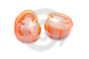 2 parts of tomato