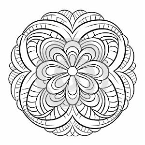 20 Free Mandala Adult Coloring Pages With Beautiful Subtle Abstraction