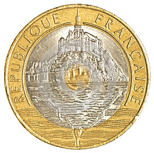 20 french franc coin