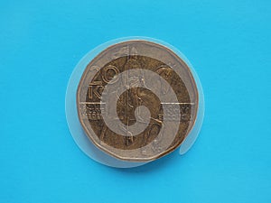 20 korunas coin, Czech Republic