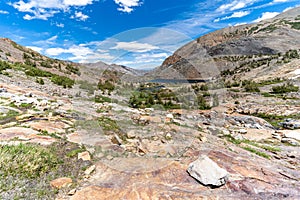 20 Lakes Basin backpacking and wilderness hiking the California Eastern Sierra Nevada Mountains in the summer