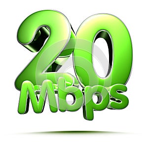 20 Mbps.