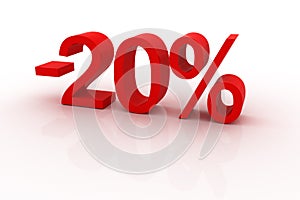20 percent discount