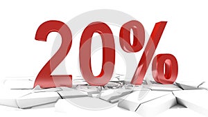 20 percent discount