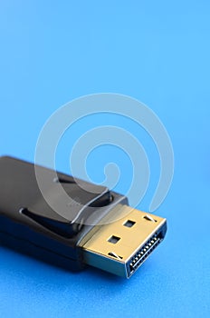 20-pin male DisplayPort gold plated connector for a flawless con