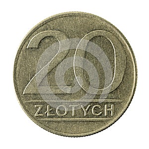 20 polish zloty coin 1987 obverse