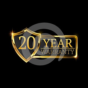 20 year warranty logo