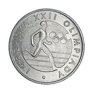 20 zlotys - Games of the XXII Olympiad - 1980