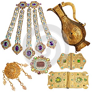 200 year old jewelery set