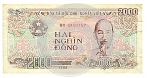 2000 bill of Vietnam, 1988