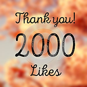 2000 likes