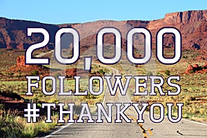 20000 followers