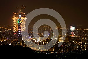 2009 Taipei 101 firework