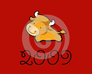 2009 Year of the Ox Greeting