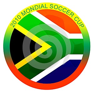 2010 mondial soccer cup illustration