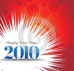 2010 new year background