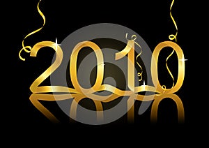 2010 New Year vector