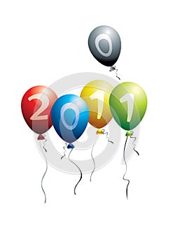 2011 balloons
