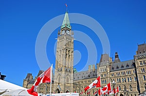 2011 Canada Day in Parliament Hill, Ottawa, Canada