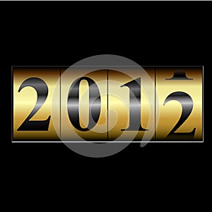 2012 New Year counter