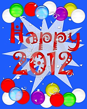 2012 new years poster
