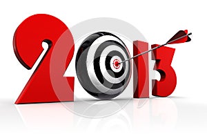 2013 new year and conceptual target
