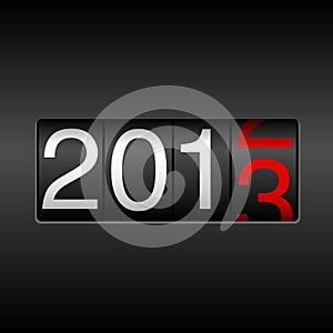 2013 New Year Odometer